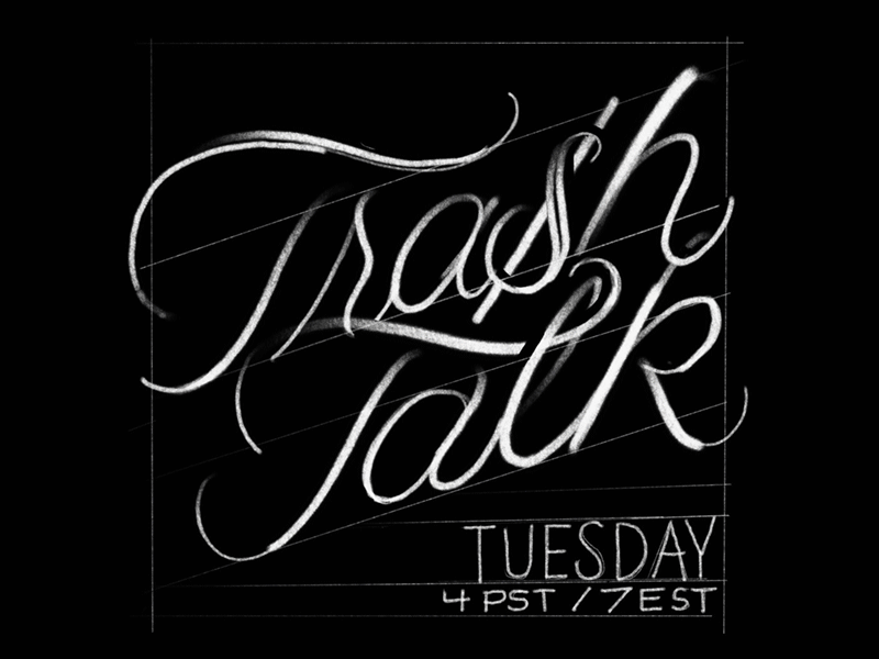 Trash Talk 001 cash design