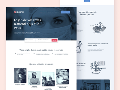 Ipokrat — Smart web app employment agency in the medical field