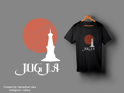 tugu jogja art city desainkaos illustration indonesia jogja kaos mockup mockup design tshirt tshirt design tshirtdesign tugu typography vector vector art vectorart