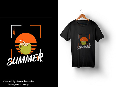 summer clothes clothing clothing design desainkaos illustration kaos mockup mockup design summer tshirt tshirt design tshirtdesign