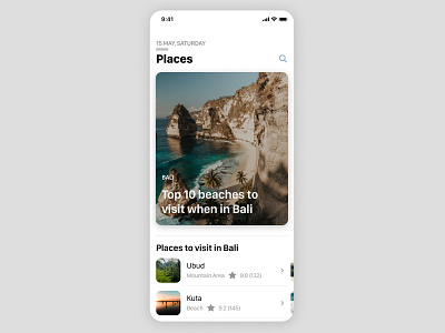 Bali Travel App