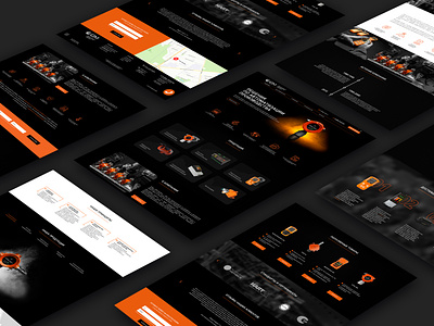 Website for a manufacturing company branding design graphic design site ui ui-design ux web web design and development webdesign
