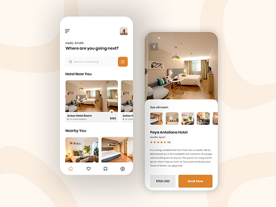 Hotel Room Booking Application Design