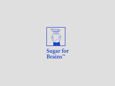 Sugar For Brains branding identity logo