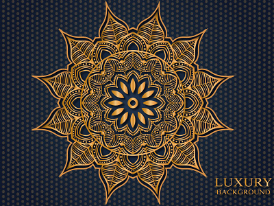 Luxury mandala design pattern