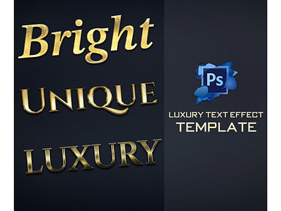 Luxury Text Effect Design