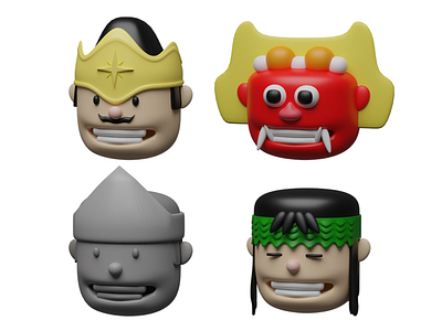 Indonesian Character 3D Icon 3d icons character clay icon indonesian