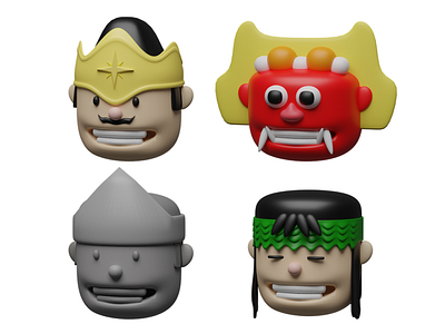 Indonesian Character 3D Icon