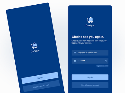 Financial App | Login page 100dailyui branding dailyui design ghana login loginpage minimal mobile ui uidesign uxresearch visualdesign