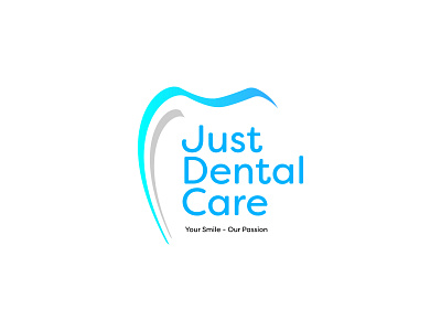 JUST DENTAL CARE branding design graphic design illustration illustrator logo minimal ui ux vector