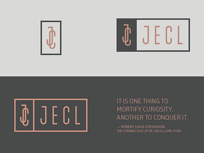 New Branding JECL branding clean identity logo minimal monogram typography