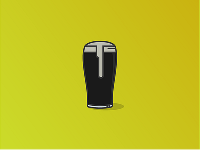 Weee Pint beer drink flat icon iconography illustration just for fun pint pixel perfect