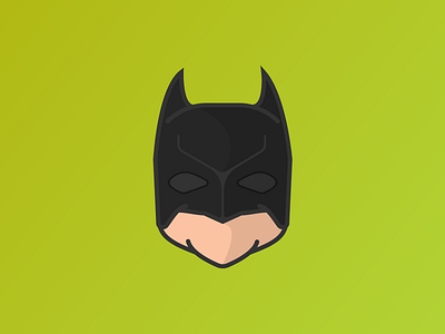 B—man batman dark knight icon just for fun