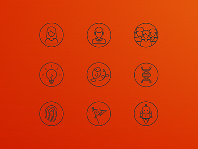 RMC Icons client work college icon icon set iconography illustration pixel perfect science