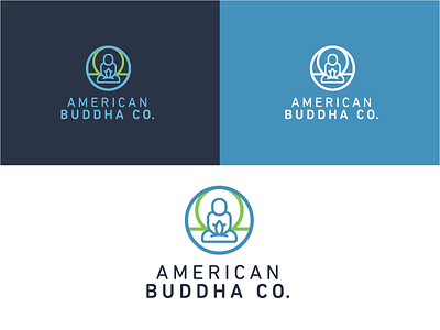 Concept 1 branding buddhist clean logo modern zen