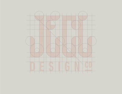 JDC grid branding clean custom type designer flat grid logo identity logo logotype minimal simple typography