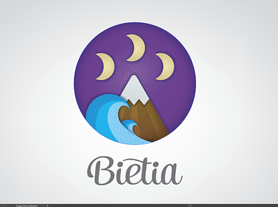 Bietia branding design flat icon identity illustration illustrator jewellery jewelry logo mexican purple sea typography vector