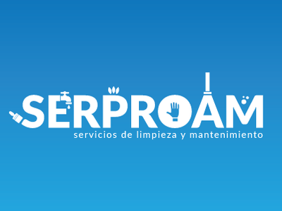 Logo Serproam branding design flat icon identity illustration illustrator logo minimal type typography vector