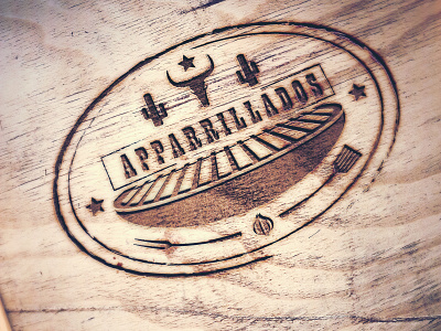 Apparrillados branding design grill icon identity illustration illustrator logo mexican type typography vector