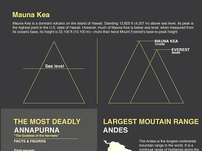 Mountain Infographic data design graphic icon infographic nature poster yellow
