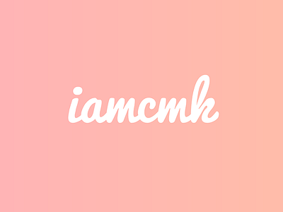 iamcmk brand brand design graphic logo