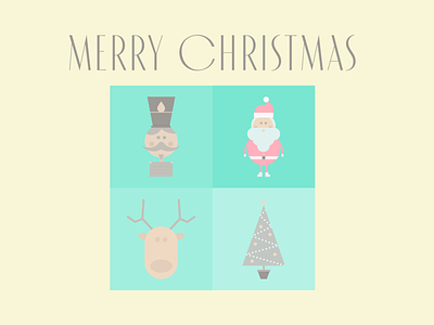 Merry Christmas affinity designer christmas christmas card design designer flat flat design illustration