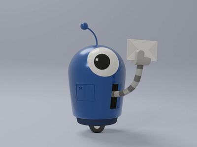 Resistbot 3d animated blender3d resistbot robot