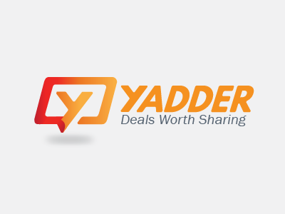 Yadder- Deals Worth Sharing branding chat communicate logo talk y y logo