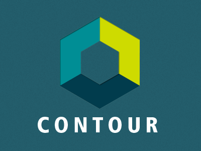 Contour [Rejected] geometric hexagon logo