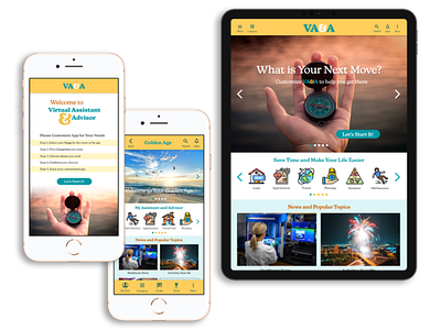 VA&A App and Responsive Website Design