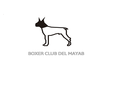 Boxer Club del Mayab branding designs graphicdesigns impreso logo logotype pantalla print rgb