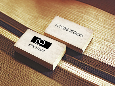 Business Cards Ligia brand branding business cards designs graphicdesigns