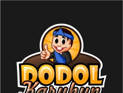 Logo for Dodol Karuhun app branding design illustration logo