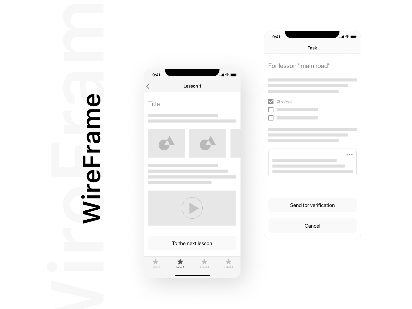 Wireframe by Asya Dubova on Dribbble