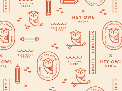 Owl Pattern illustration owl pattern