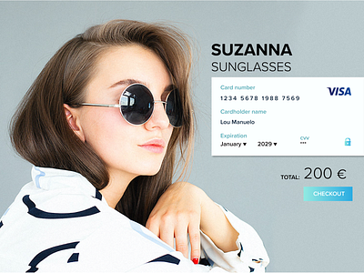 Daily UI :: 002 | 100 days challenge | Credit Card Checkout