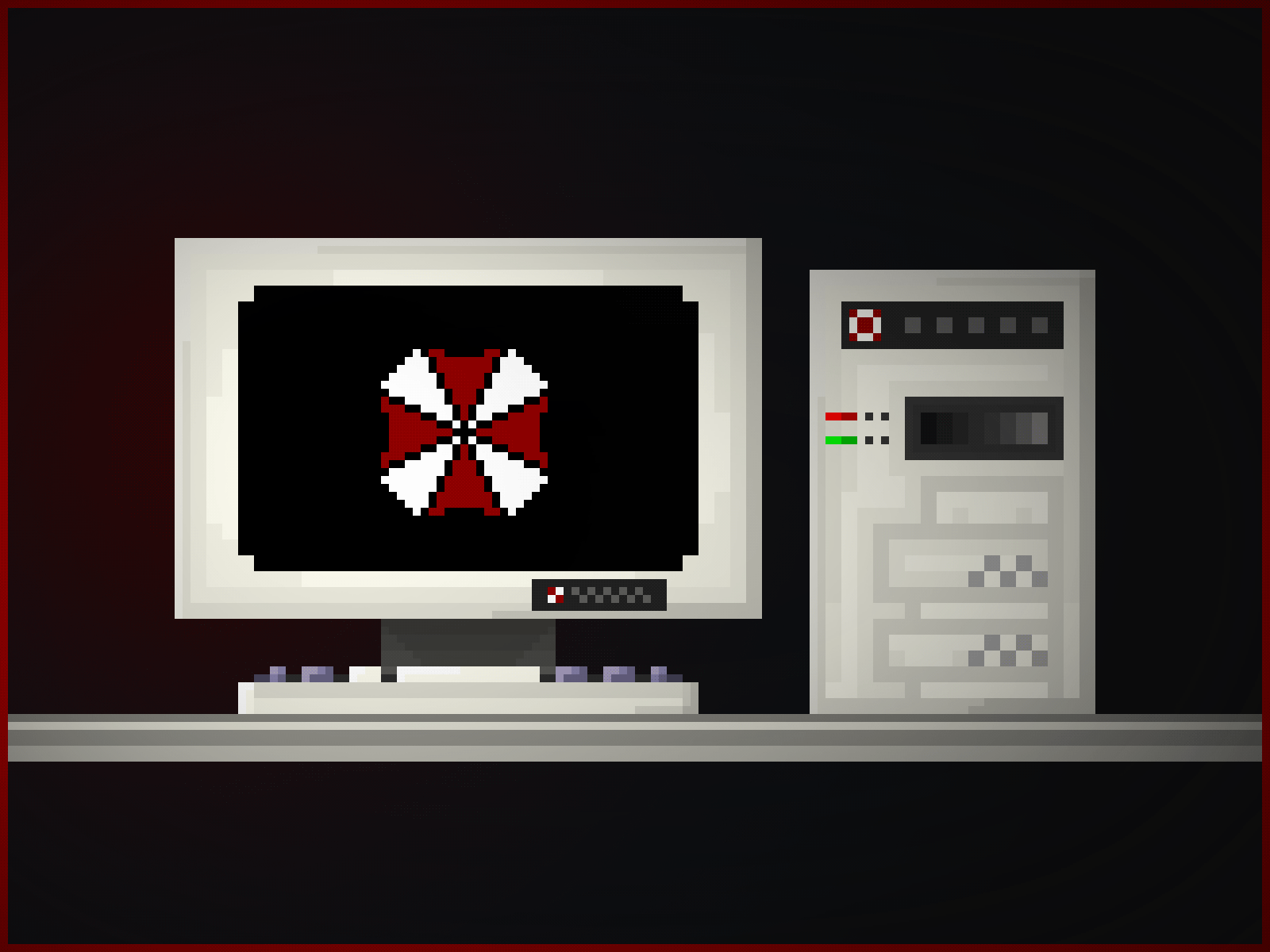 Computer Terminal (Resident Evil) [Pixel Art]