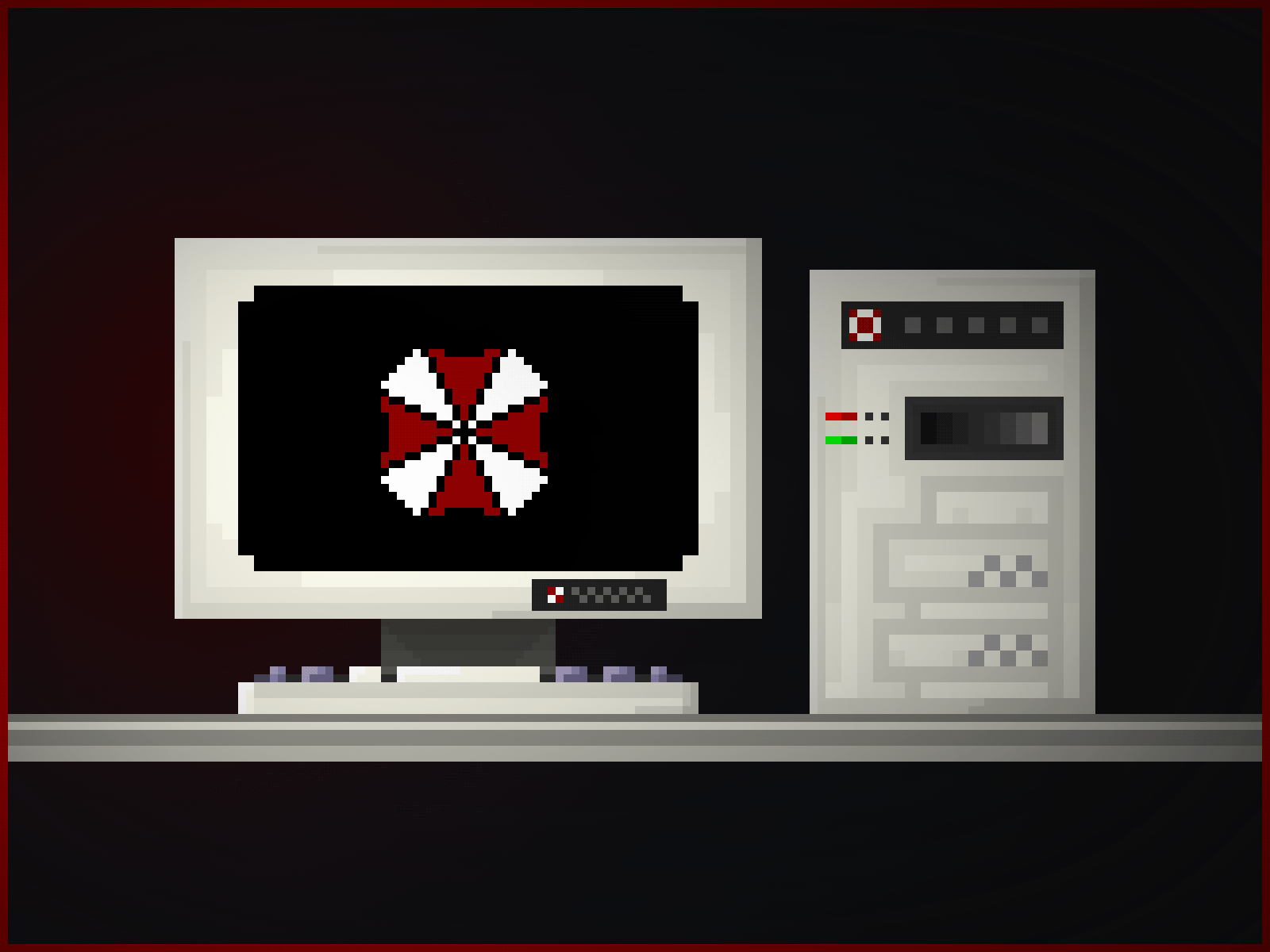 Computer Terminal (Resident Evil) [Pixel Art] by PixelChickken on Dribbble