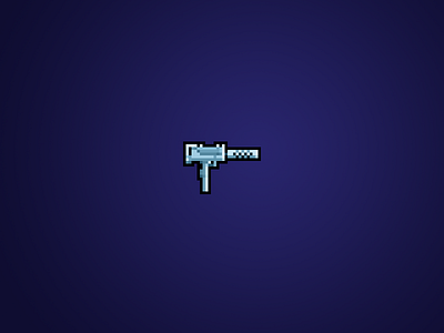 S. Machine Gun (Resident Evil 2 Orig.) [Pixel Art]