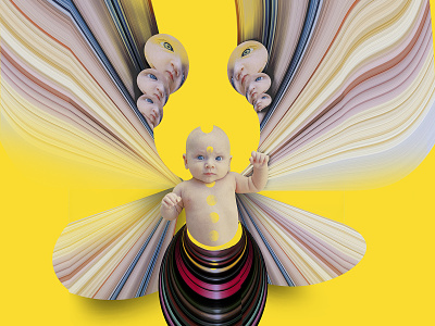 ... To reborn as a child. art artagainstcovid19 collage design graphicdesign gt guatemala icarosdie icarusdie illustration loveistheanswer photoshop psychedelic psychedelicart yellow