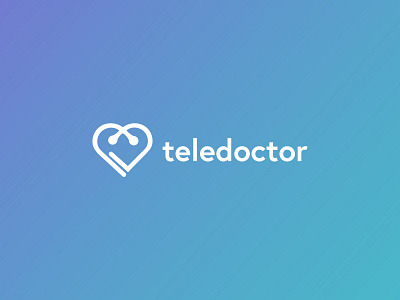 Teledoctor Logotype brading branding branding agency branding design design guatemala icarusdie logo logo a day logotype photoshop typografphy vector