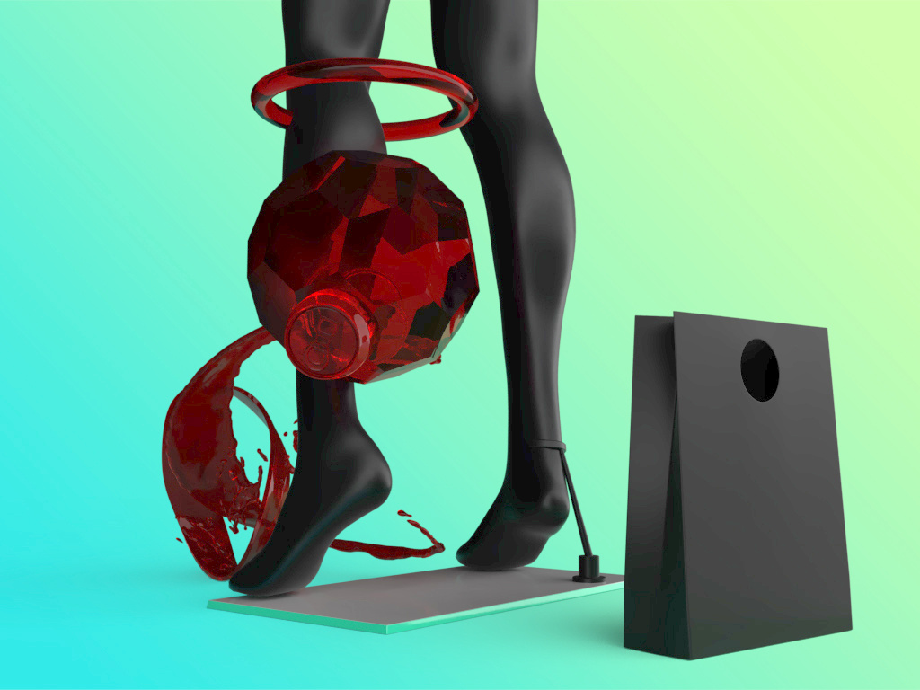 Adobe Dimension practice by Icarosdie on Dribbble