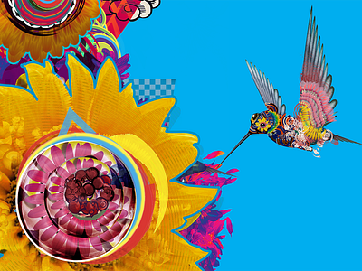 🌻⠀🐦⠀ 4/5⁣⠀ collageart⁣ design diego robles dmt gt guatemala icarusdie lsd photoshop psychedelic psychedelic art