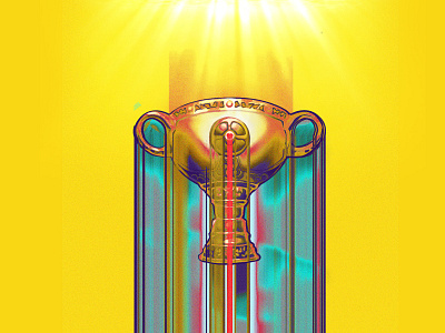 Heritage art chalice design graphicdesign gt guatemala icarosdie icarusdie illustration knight loveistheanswer noble knigt paint photoshop procreate psychedelic round table vector yellow