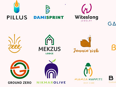 My logo designs over time brand identity branding design icon iconography logo logo design logo idea logo inspiration minimal logo design minimalistic nigerian illustrator