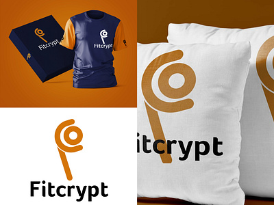 Fitcrypt logo design