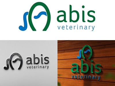 Abis veterinary logo design