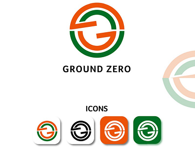 Ground zero logo design brand identity brand mark branding creative logo design ground zero logo illustration logo logo designer logo designs logo inspiration minimalistic nigerian illustrator