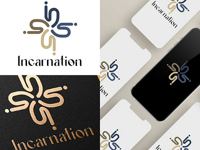 Incarnation logo design for a jewelry brand