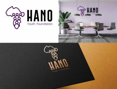 Nano youth foundation logo concept brand identity brand mark branding business logo company logo design g hano foundation logo